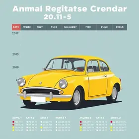 calendário anual de licenciamento de veículos