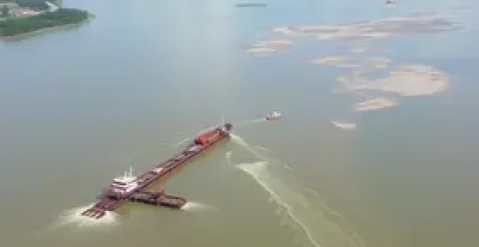 dragagem rio Tapajós