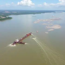 dragagem rio Tapajós