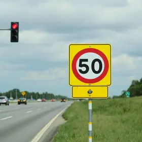 novo limite de 50 km/h