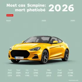 carros mais vendidos no Brasil