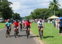 passeio ciclístico em Piracicaba