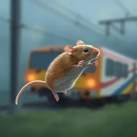 rato cai do teto