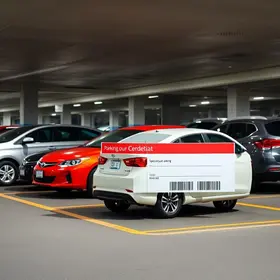 credencial de estacionamento