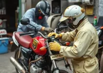 motocicleta adulterada