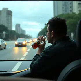 álcool ao volante