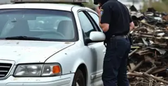 detalhes sobre motor roubado no Detran em Jacarepaguá
