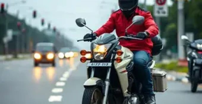 motocicleta com 242 multas e R$ 134 mil em débitos