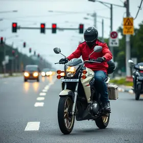 motocicleta com 242 multas e R$ 134 mil em débitos