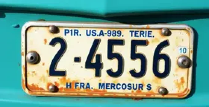 Placa Mercosul