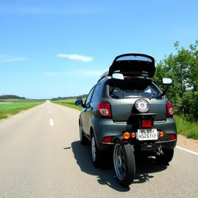 carro mais estreito do mundo