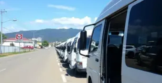 vistoria em vans do transporte complementar