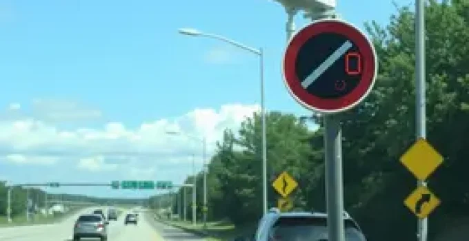 fiscalização de velocidade média