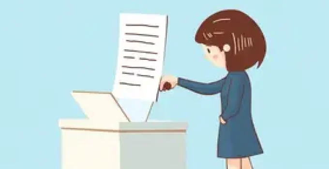 descarte irregular de santinhos