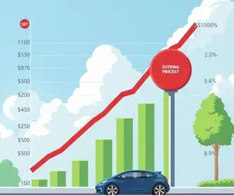 aumento do valor dos carros