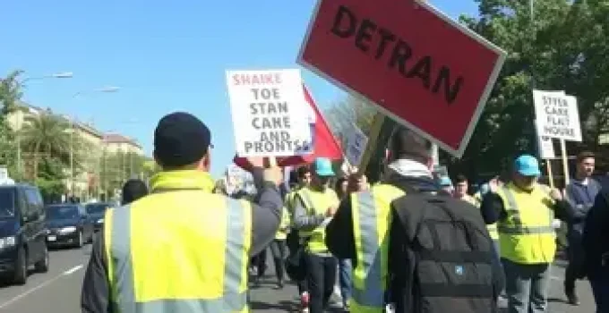 greve no Detran-RJ