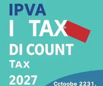 IPVA como desconto no IPTU 2027